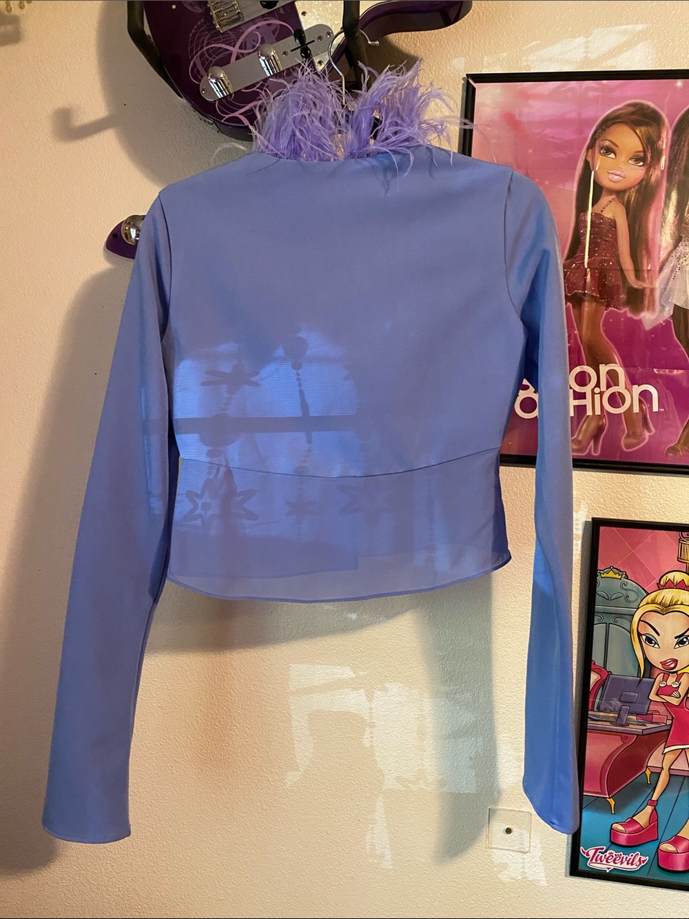 Guizio Feather-Trim Top - Picture 4 of 4